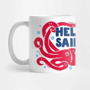 Hello sailor kraken Mug